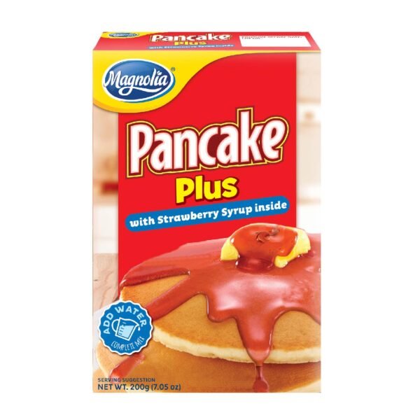 Magnolia Pancake Plus with Strawberry Syrup 200g