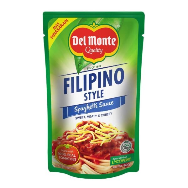 Del Monte Spaghetti Sauce Filipino Style Pouch 900g