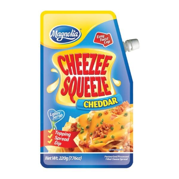 Magnolia Cheezee Squeeze Cheddar Spread 220g
