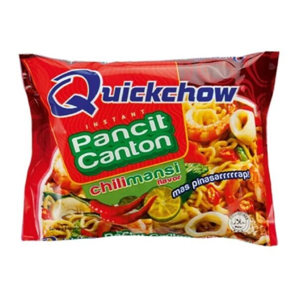 Quick Chow Instant Noodle Pancit Canton Chilimansi 65g