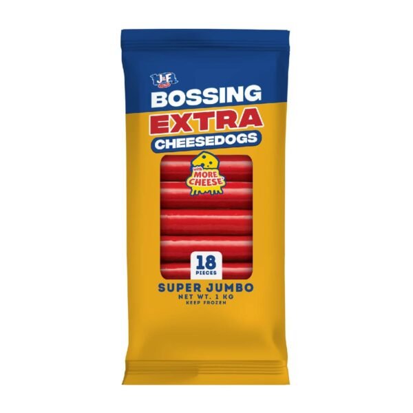 J&F Foods Bossing Extra Cheesedogs Super Jumbo 1kg