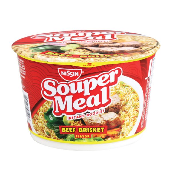 Nissin Souper Meal Cup Noodles Beef Brisket 90g