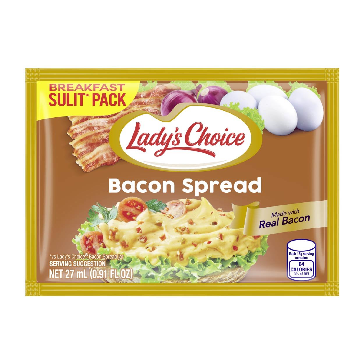 100000076963-Lady_s-Choice-Bacon-Spread-27ml-240812_961bc26c-2260-4c6d-aec9-65d4ec9e0876.jpg Lady's Choice Bacon Spread Sulit Pack 27ml - Image 1