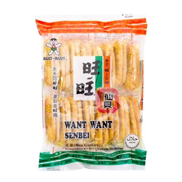 Want Want Senbei Rice Crackers 92g