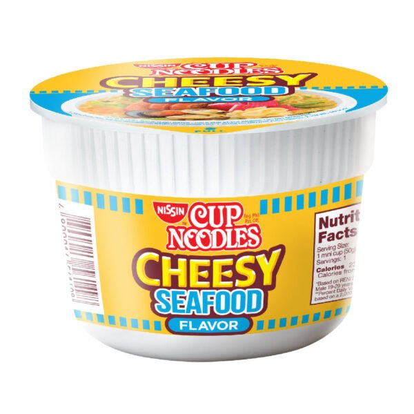 Nissin Cup Noodles Cheesy Seafood Mami 50g