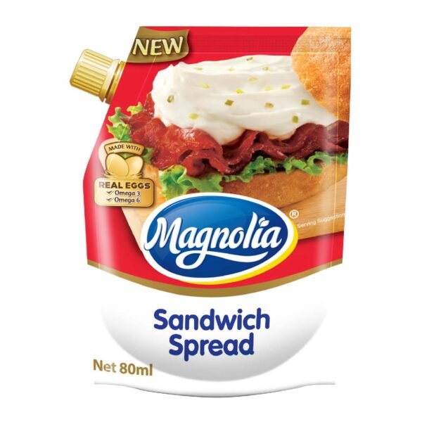Magnolia Sandwich Spread Resealable Pouch 80ml