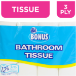 SM Bonus Bathroom Tissue 3ply | 200pulls 12pcs - Image 3