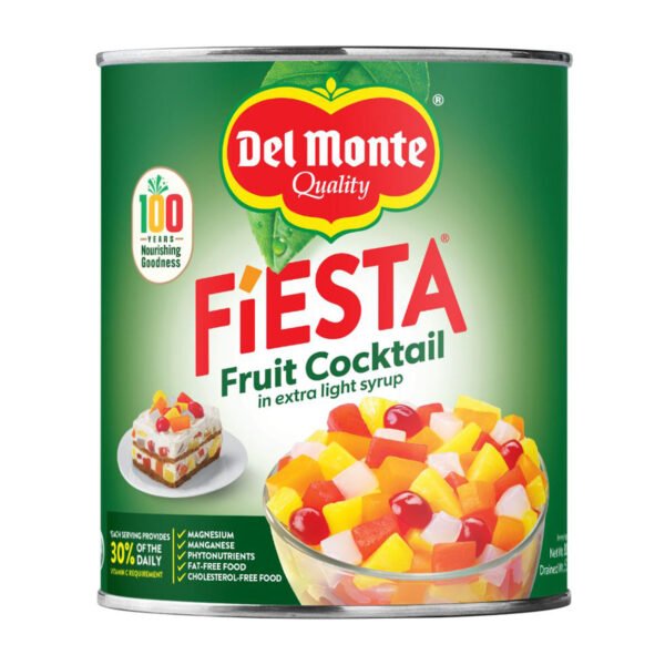 Del Monte Fiesta Fruit Cocktail in Extra Light Syrup 2.5 836g