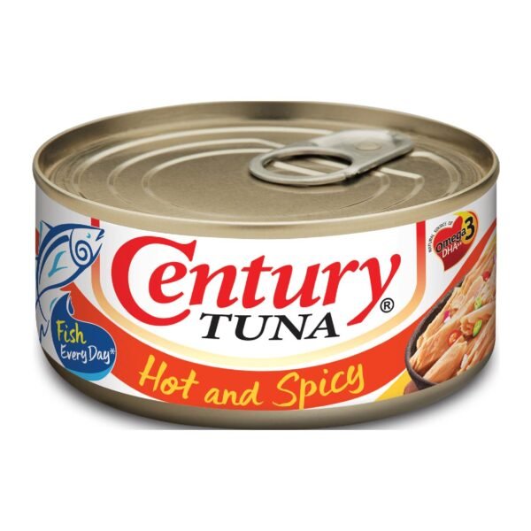 Century Tuna Hot and Spicy Easy Open Can 180g