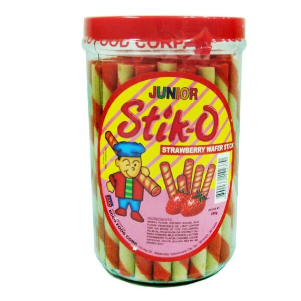 Stik-O Junior Strawberry Wafer Stick 380g