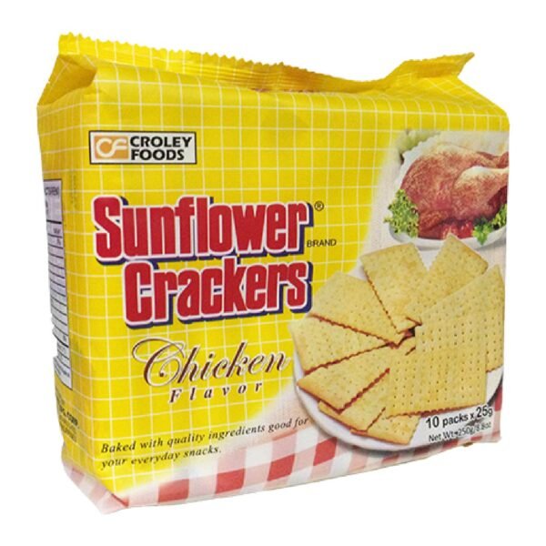 Sunflower Crackers Chicken 10x25g