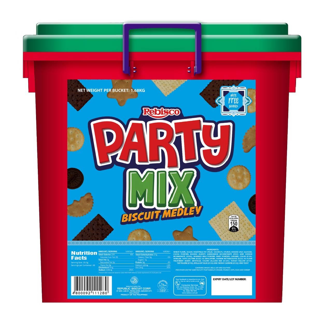 9000006237-Rebisco-Party-Mix-1.68kg-201123_07dc785a-60ee-41ed-8af4-645bfd550cb1.jpg Rebisco Party Mix Biscuits Medley 1.68kg - Image 1
