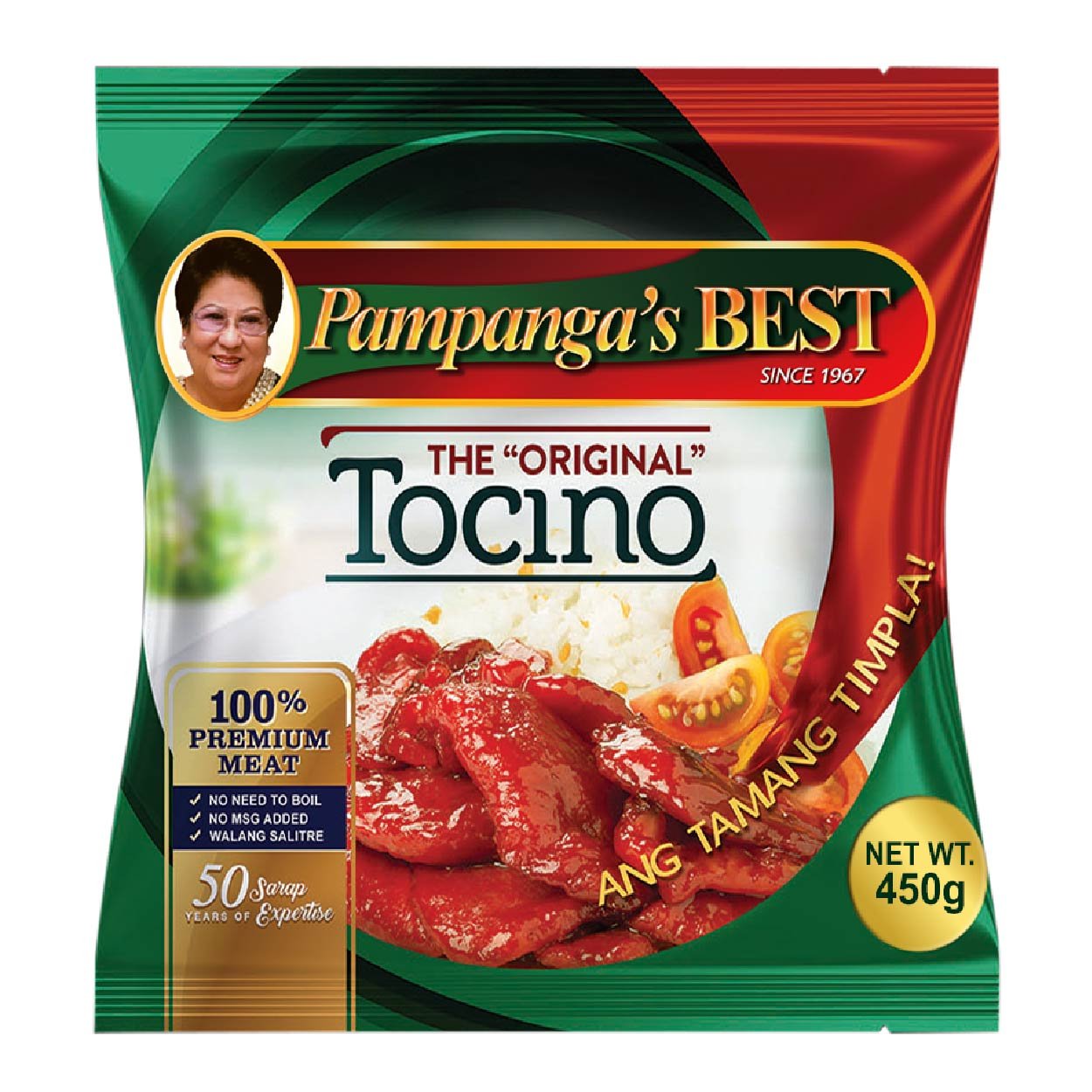 9000007972-Pampangas-Best-Tocino-Original-450g-210128_06c18083-c648-46e4-95a1-ed686720947f.jpg Pampangas Best Tocino Original 450g - Image 1