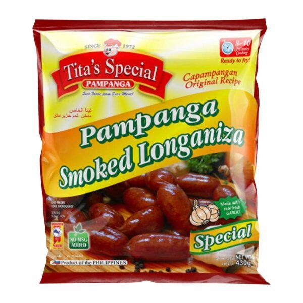Tita's Special Pampanga Smoked Longaniza 430g