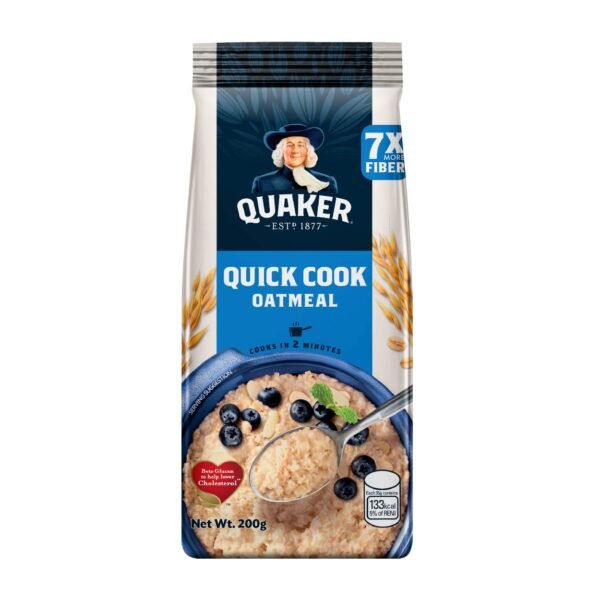 Quaker Quick Cook Oatmeal Foil 200g