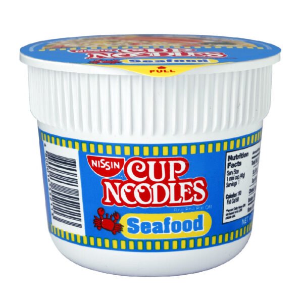 Nissin Mini Cup Noodles Seafood Mami 40g
